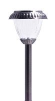 Shenzhen Jiawei Industries Co., Ltd Premium Solar 5x Brighter Outdoor Pathway Lights, Set of 4, Dark Pewter