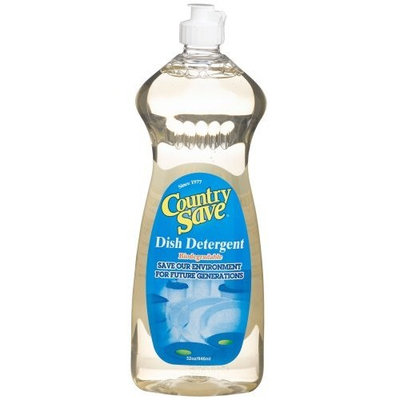 Country Save Liquid Dish Detergent, 32-Ounce Bottles (Pack of 12)