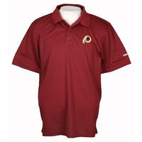 Reebok Washington Redskins NFL Playdry Coaches Polo Shirt, Maroon (Small)