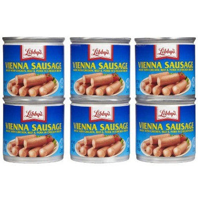 Libbys Vienna Sausage(Libby) 5 oz. (6-Pack)