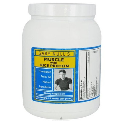 Gary Null - Muscle with Rice Protein - 1.5 lbs