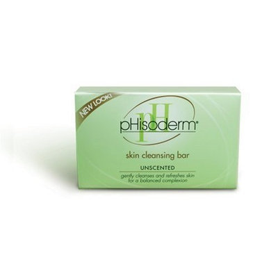 pHisoderm Skin Cleansing Bar, Unscented, 3.3 oz (94 g) (Pack of 8)