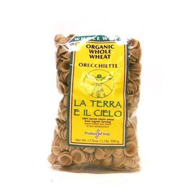 La Terra il Cielo La Terra E Il Cielo Organic Whole Wheat Orecchiette Pasta 1.1 lb