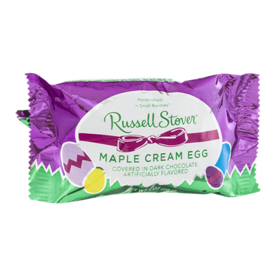 Russell Stover Maple Cream Egg in Dark Chocolate