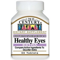 21st Century Healthy Eyes Extra Tablets, 50 Count (Pack of 2)