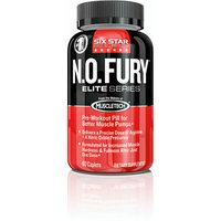 Six Star Pro Nutrition Elite Series Professional Strength N.O. Fury Caplets
