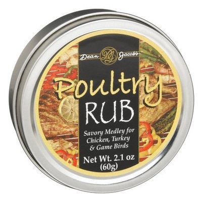 Dean Jacob's Dean Jacobs Poultry Rub, 2.1-Ounce Tins (Pack of 6)
