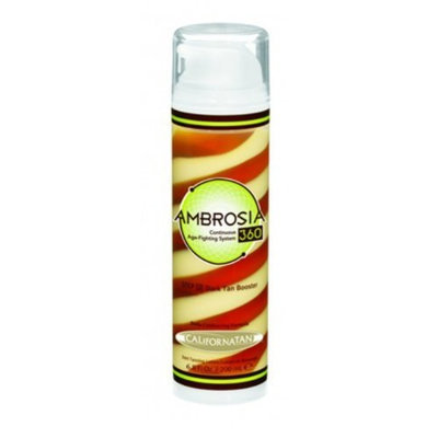 California Tan Ambrosia Step 2 Dark Tan Booster Tanning Lotion 6.8 oz