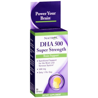 Natrol DHA 500 Super Strength Brain Support