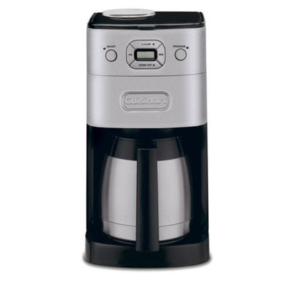 Refurbished Cuisinart DGB-650BC Grind-and-Brew Thermal 10-Cup Automatic Coffeemaker, Brushed