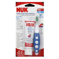 NUK Toddler Tooth & Gum Cleanser Natural Mixed berry