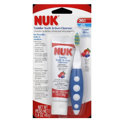 NUK Toddler Tooth & Gum Cleanser Natural Mixed berry