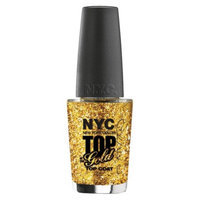 NYC Color Cosmetics NYC In a NY Color Minute Nail Top Coat - Top Of Gold