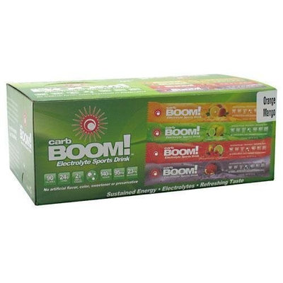 Carb-boom C-boom, Electrolyte Sports Drink, Orange Mango, 20-Count