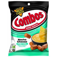 Combos Nacho Cheese Pretzel 6.3oz Bag (Pack of 12)
