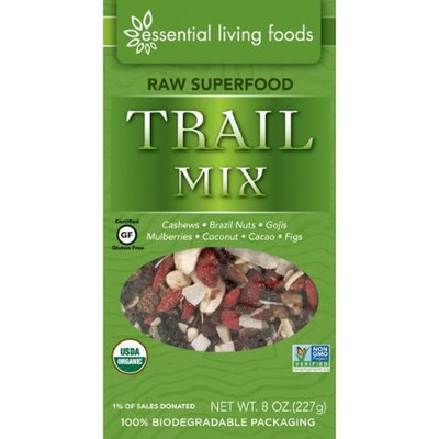 Essential Living Foods Superfood Trail Mix 8 oz - Vegan