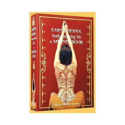 Earth Henna Book & Body Painting Kit - 1 ea