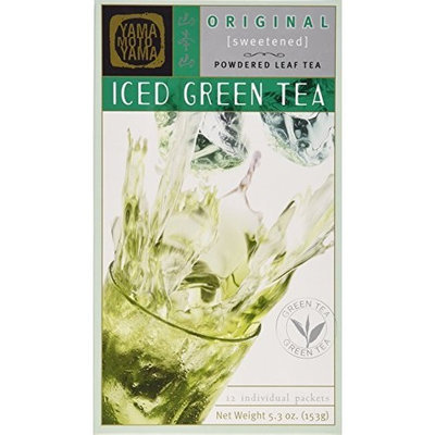 Yamamotoyama Iced Green Tea, Sweetened, 5.3-Ounce Boxes (Pack of 4)