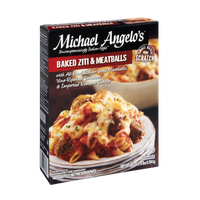 Michael Angelo's Baked Ziti & Meatballs Frozen Entree