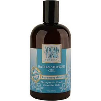 Aromaland Rosemary & Mint - Bath & Shower Gel 12 oz.