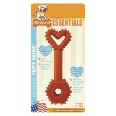 Puppy Heart Wand Nylabone Rubber Chew