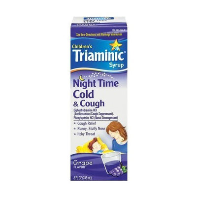 Triaminic Nighttime Cough & Cold Liquid-8oz