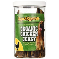 Ranch Rewards Dog Organic Jerky Treat, Chicken