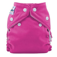 FuzziBunz Perfect Size Cloth Diaper, Crushed Berry, X-Small 4-12 lbs (Discontinued by Manufacturer)