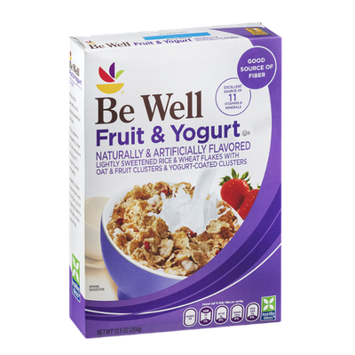 Ahold Be Well Fruit & Yogurt Cereal