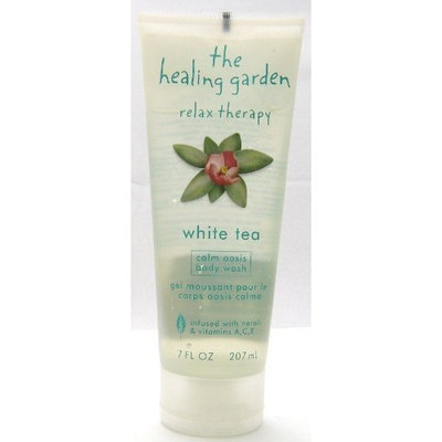 The Healing Garden Relax Therapy White TEA Body Wash Gel - 7 Oz.
