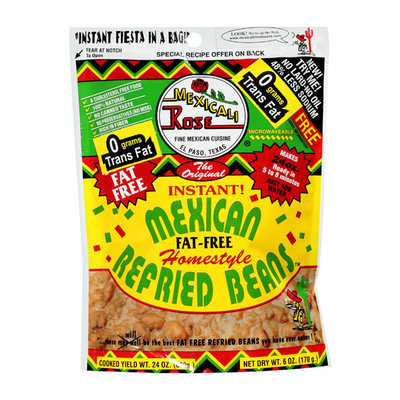 Mexicali Rose : Fat Free Refried Beans The Original World's Greatest Instant Home Style