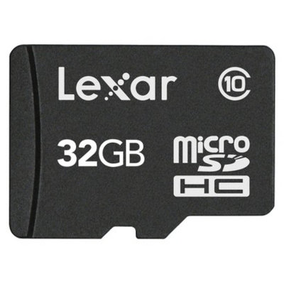 Lexar 32GB MicroSD Memory Card - Black (SDMI32TV10)