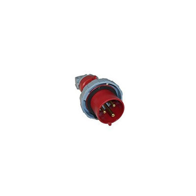 Thomas & Betts ABB Russelstoll ABB330P7W IEC Plug 30A 2 Pole 3 Wire 480V Pin & Sleeve
