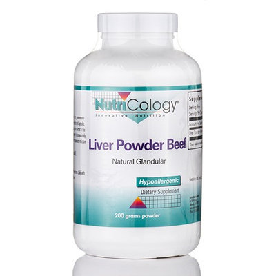 Nutricology/allergy Research Liver Powder Nutricology (Allergy Research) 200g Powder