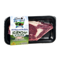 The Buffalo Guys Ribeye Steak All Natural Buffalo