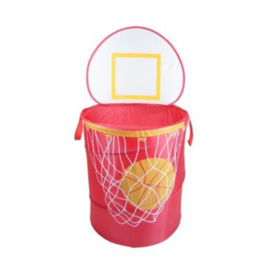 Redmon 6085RD Bongo Buddy Basketball pop up hamper Red