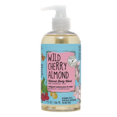 Olivina Body Wash, Wild Cherry Almond, 9 fl oz