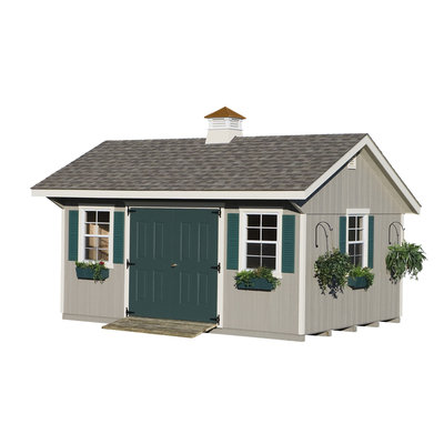 Homeplace HomePlace by Suncast Bungalow Garden Building (12 ft. x 16 ft.)