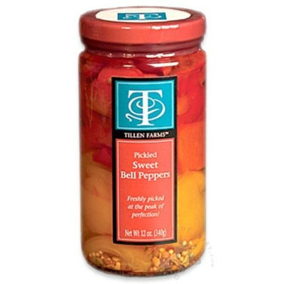 Tillen Farms Sweet Bell Peppers, 12-Ounce Bottles (Pack of 6)