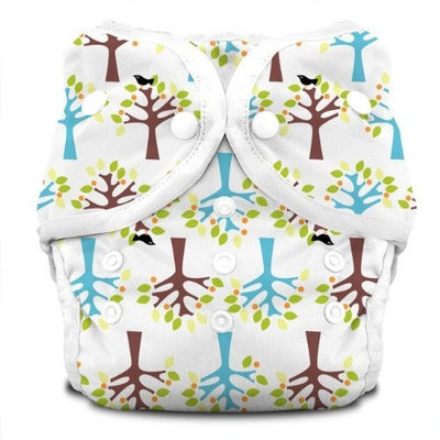 Thirsties Duo Diaper Snap, Honeydew, Size Two (18-40 lbs)