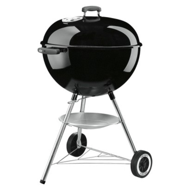Weber One Touch Silver Charcoal Grill - (22.5'')