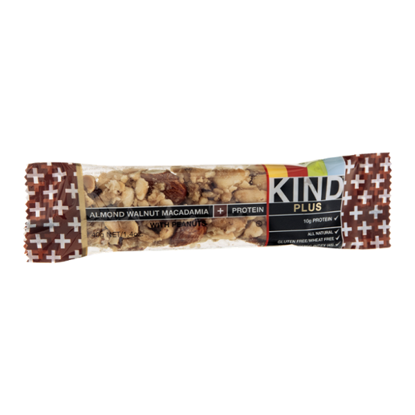 KIND® Plus Snack Bar Almond Walnut Macadamia + Protein