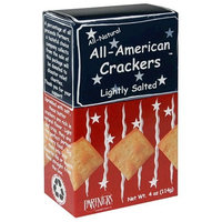 Partners All-American Crackers, Lightly Salted, 4-Ounce Boxes (Pack of 6)
