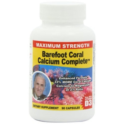 Nfi Consumer Products Barefoot Coral Calcium Caplets, 90-Count Bottle