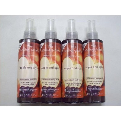 The Healing Garden (4 Bottles) Healing Garden bodyspray mist Apple and ACAI 7 oz each