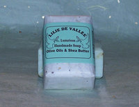 Strawberry Oatmeal Hand Made Soap Lilie De Vallee 4.5 oz Bar