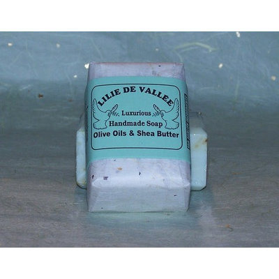 Strawberry Oatmeal Hand Made Soap Lilie De Vallee 4.5 oz Bar