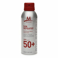 MISSION Athletecare Sun Defeated Continuous Spray Sunscreen SPF50+