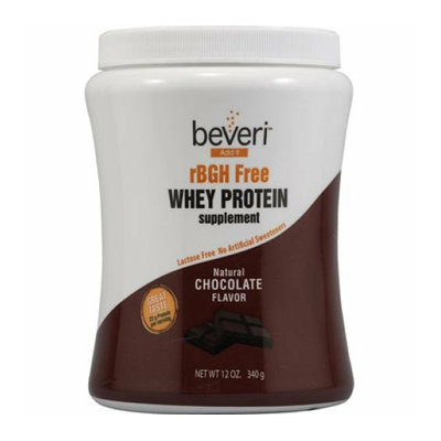 Beveri Nutritionals Beveri rBGH Free Whey Protein Powder Chocolate 12 oz