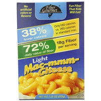 FiberGourmet Mac-mmm-Cheese, 7.25-Ounce Boxes (Pack of 6)